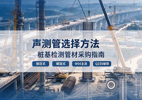 蓬江声测管选型标准